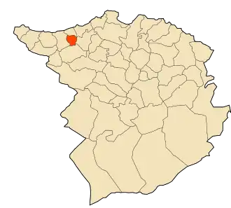Localisation de Tienet