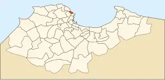 Localisation de Bab El Oued