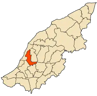 Localisation de Sayada