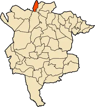 Localisation de Beni Ilmane