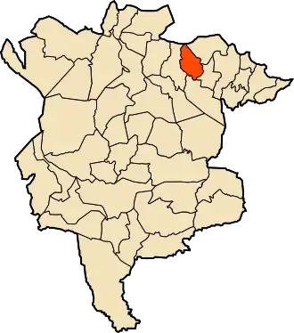 Localisation de M'Tarfa