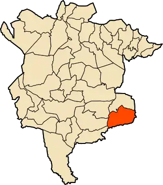 Localisation de Ouled Slimane