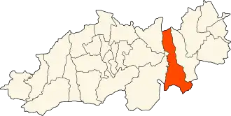 Localisation de Bougara