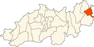Localisation de Djebabra