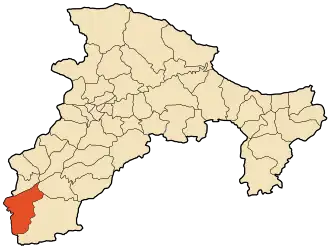 Localisation de Boudjellil