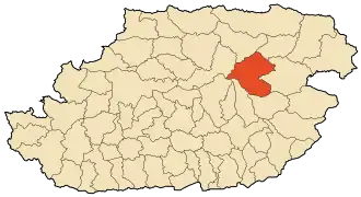 Localisation de Azazga