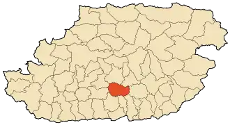 Localisation de Beni Yenni