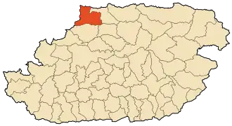 Localisation de Mizrana
