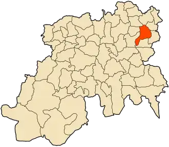 Localisation de El Guelb El Kebir