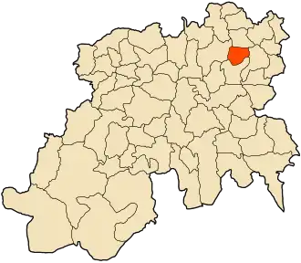 Localisation de Sidi Errabia