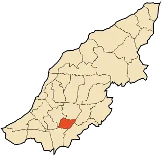 Localisation de Touahria