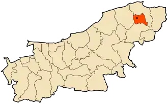 Localisation de Ben Choud