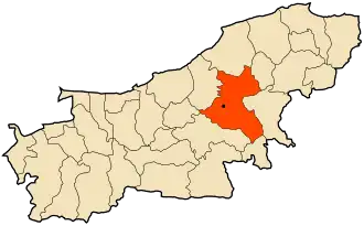 Localisation de Bordj Menaïel