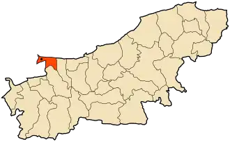 Localisation de Boudouaou El Bahri