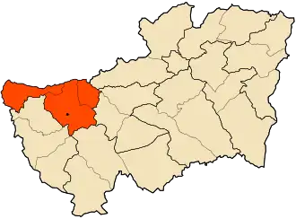 Localisation de Cercle de Sedrata