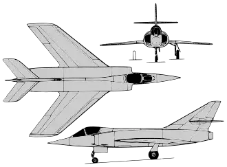 Vue de l'avion.