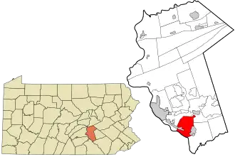 Localisation de Lower Swatara Township