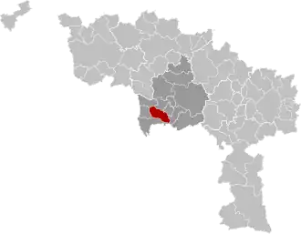 Localisation de Dour