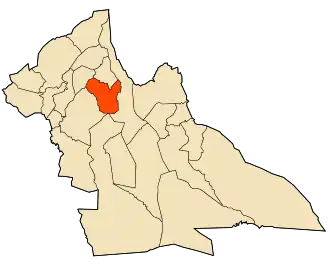 Localisation de Oued M'Zi