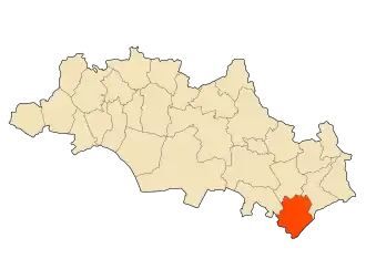 Localisation de Dhalâa