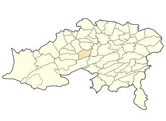 Localisation de Ouled Aouf