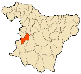 Localisation de Raouraoua