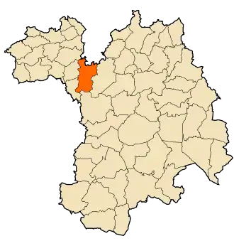 Localisation de Aïn Roua