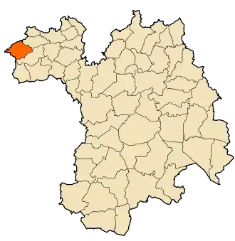 Localisation de Beni Ourtilane