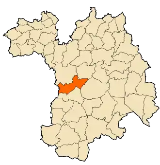 Localisation de Mezloug