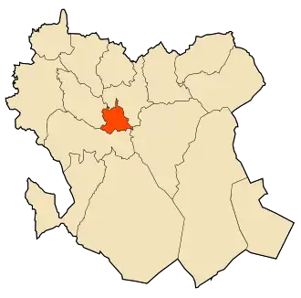 Localisation de Saïda