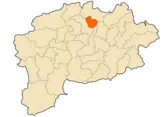 Localisation de Guelaat Bou Sbaa