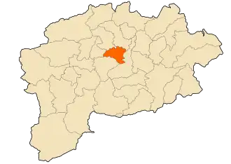Localisation de Guelma