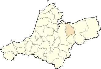 Localisation de Aïn El Arbaa