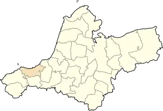 Localisation de Béni Saf