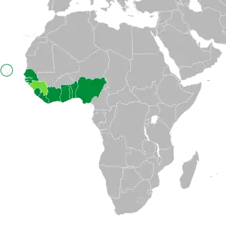 Carte de l'organisation