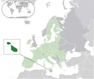Image illustrative de l’article Relations entre Malte et l'Union européenne