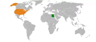 États-Unis et Égypte