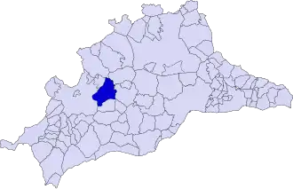 Localisation de El Burgo