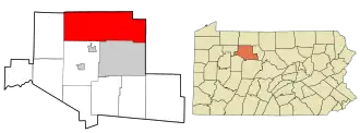 Localisation de Jones Township