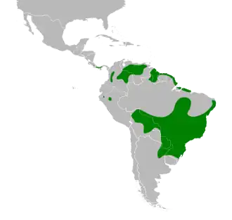 Description de l'image Emberizoides herbicola map.svg.