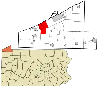 Localisation de Fairview Township