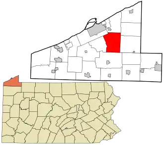 Localisation de Greene Township