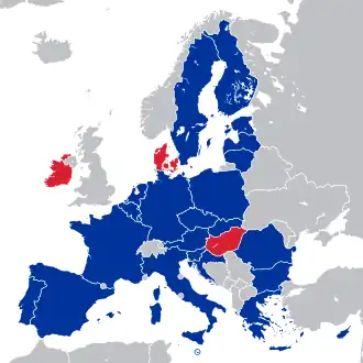 Carte de l'organisation