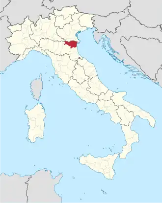 Localisation de Province de Ferrare