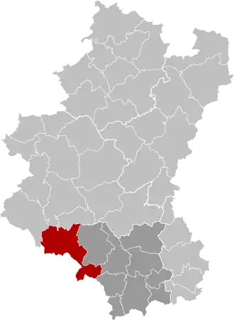 Localisation de Florenville