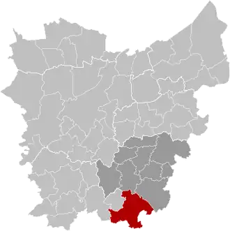 Localisation de Grammont