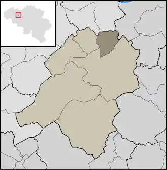 Localisation de Gijzenzele