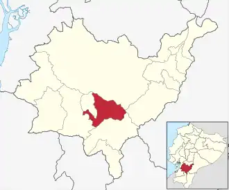 Localisation de Canton de Girón