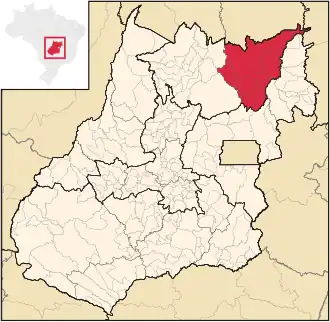 Microrégion de la Chapada dos Veadeiros