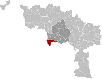Localisation de Honnelles